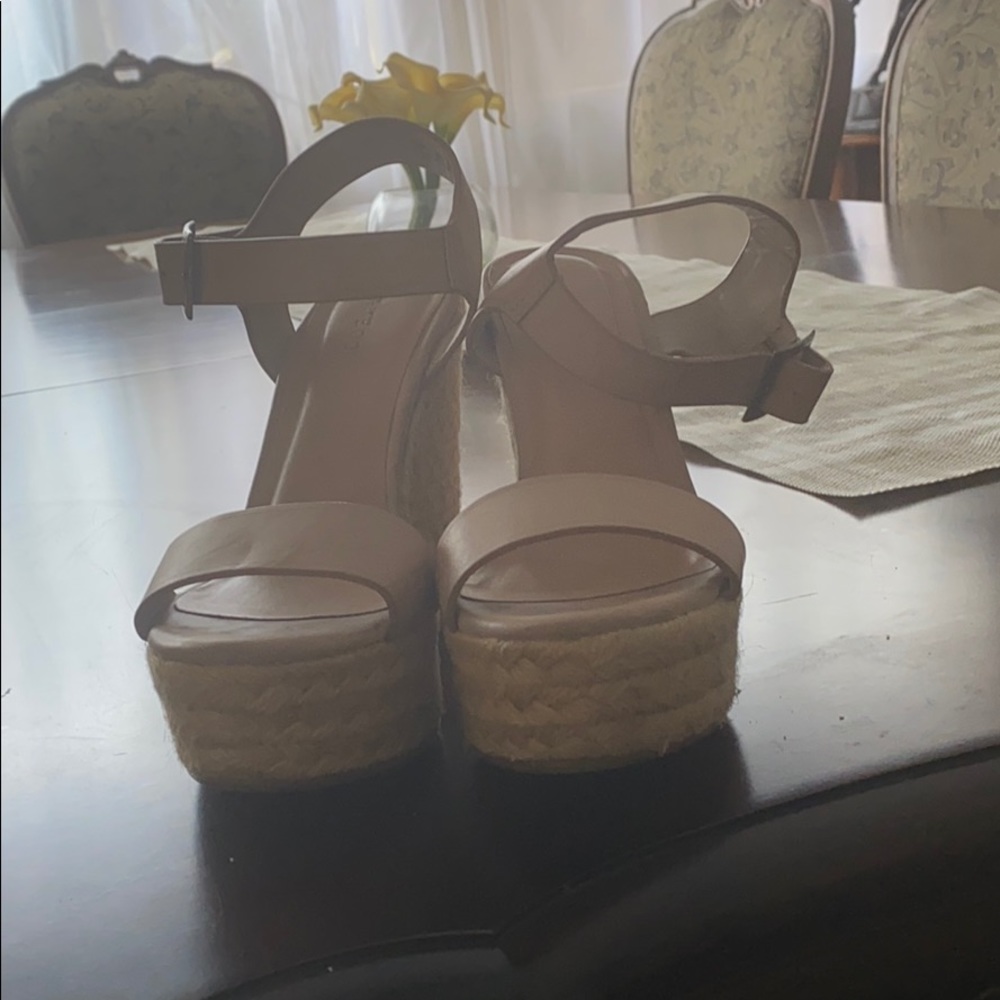 Bamboo espadrille shoes